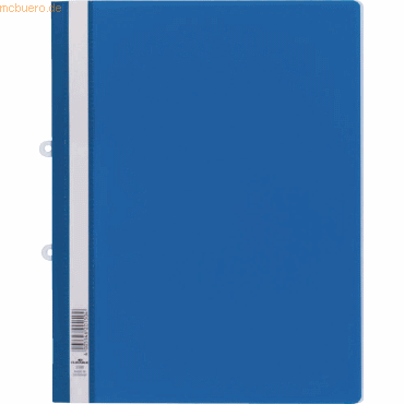 Durable Einhängehefter A4 Hartfolie blau von Durable