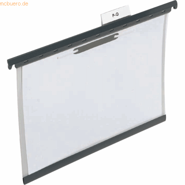 25 x Durable Hängemappe A4 Kunststoff transparent/grau 25 x Durable Hängemappe A4 Kunststoff transparent/grau von Durable