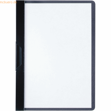Durable Klemmmappe Duraclip A5 für 30 Blatt schwarz Durable Klemmmappe Duraclip A5 für 30 Blatt schwarz von Durable