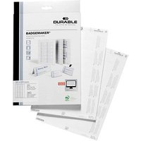 DURABLE Einsteckschilder für Namensschilder Badgemaker 6,5 x 3,0 cm, 360 St. von Durable