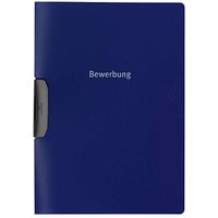 5 DURABLE Bewerbungsmappen DURASWING job DIN A4 blau von Durable