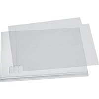 5 DURABLE Dokumentenhüllen selbstklebend transparent 33,5 x 44,5 cm von Durable