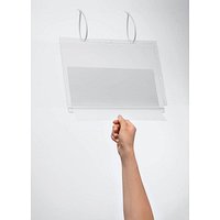 5 DURABLE Dokumentenhüllen transparent 24,7 x 32,5 cm von Durable