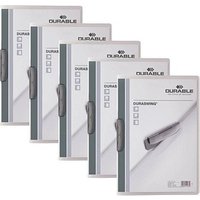 DURABLE Klemmhefter DURASWING graphit, 5 St. von Durable