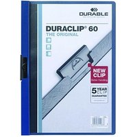 5 DURABLE Klemmhefter  dunkelblau von Durable