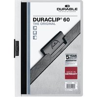 5 DURABLE Klemmhefter  weiß von Durable