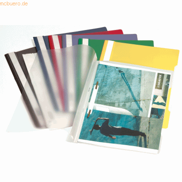 5 x Durable Schnellhefter A4 PP sortiert VE=10 Stück 5 x Durable Schnellhefter A4 PP sortiert VE=10 Stück von Durable