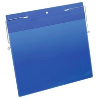 50 DURABLE Drahtbügeltaschen blau 31,1 x 28,0 cm von Durable