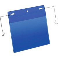50 DURABLE Drahtbügeltaschen blau 22,3 x 21,8 cm von Durable