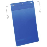 50 DURABLE Drahtbügeltaschen blau 22,3 x 36,8 cm von Durable