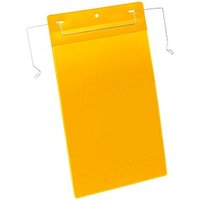 50 DURABLE Drahtbügeltaschen gelb 22,3 x 36,8 cm von Durable