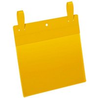 50 DURABLE Gitterboxtaschen gelb 22,3 x 38,0 cm von Durable