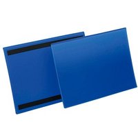 50 DURABLE Magnettaschen blau 31,1 x 22,5 cm von Durable