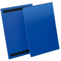 50 DURABLE Magnettaschen blau 23,3 x 31,3 cm von Durable