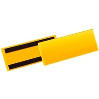 50 DURABLE Magnettaschen gelb 22,3 x 8,15 cm von Durable