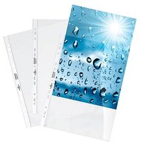 DURABLE Prospekthüllen Premium DIN A4 überbreit glasklar glatt 0,08 mm, 50 St. von Durable