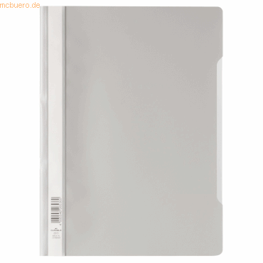 50 x Durable Sichthefter A4 PP grau 50 x Durable Sichthefter A4 PP grau von Durable