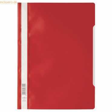 Durable Sichthefter A4 PP rot Durable Sichthefter A4 PP rot von Durable