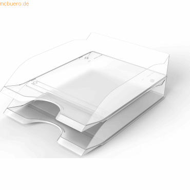 6 x Durable Briefablageschale BASIC A4 stapelbar transparent 6 x Durable Briefablageschale BASIC A4 stapelbar transparent von Durable