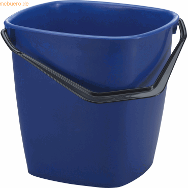 6 x Durable Eimer Bucket 14l blau von Durable