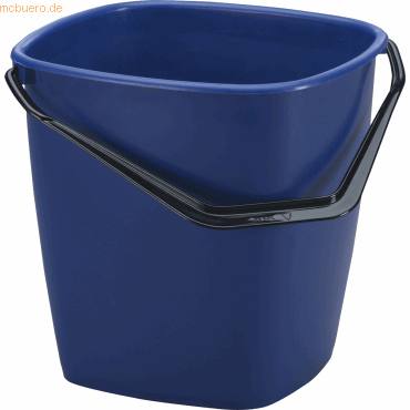 6 x Durable Eimer Bucket 9,5l blau von Durable