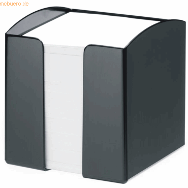 6 x Durable Zettelbox Trend 10x10x10,5cm schwarz von Durable