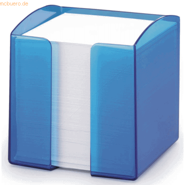 6 x Durable Zettelkasten Trend 10x10x10,5cm blau von Durable