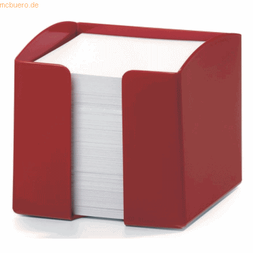 6 x Durable Zettelkasten Trend 10x10x10,5cm rot von Durable