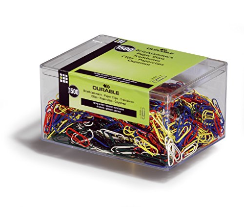 DURABLE 1243-00 Broklammern, farbig lackiert, 26 mm DURABLE 1243-00 Broklammern, farbig lackiert, 26 mm von Durable