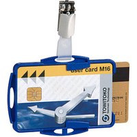 DURABLE Ausweishalter für 2 Karten blau 25 St. DURABLE Ausweishalter für 2 Karten blau 25 St. von Durable