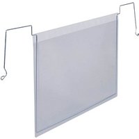 DURABLE Drahtbügeltaschen transparent A4, 50 St. von Durable