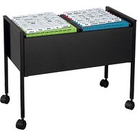 DURABLE Hängemappenwagen Quer-Registratur schwarz für bis zu 100 Hängemappen DURABLE Hängemappenwagen Quer-Registratur schwarz für bis zu 100 Hängemappen von Durable