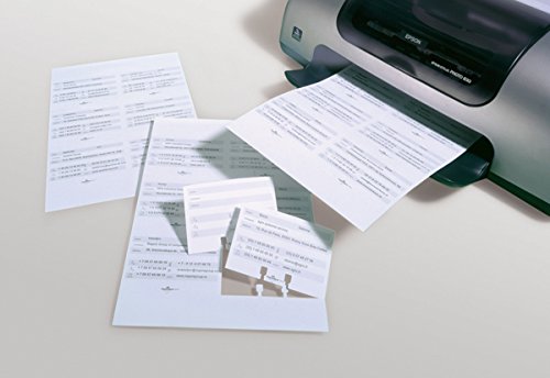 DURABLE Hunke & Jochheim Karteikarten TELINDEX® flip+desk, Karton, 107 x 70 mm, weiß, 96 Stück von Durable