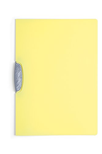 DURABLE Hunke & Jochheim Klemm-Mappe SWINGCLIP® COLOR, PP, 30 Blatt, gelb von Durable