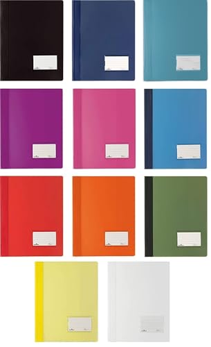 DURABLE Hunke & Jochheim Schnellhefter DURALUX®, für A4 Überbreit, 280x332mm (11 Farben sortiert) von Durable