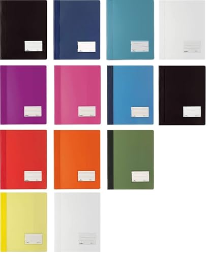 DURABLE Hunke & Jochheim Schnellhefter DURALUX®, für A4 Überbreit, 280x332mm (13 Farben sortiert) von Durable