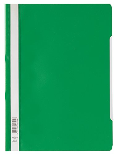 DURABLE Hunke & Jochheim Sichthefter A4 STANDARD, PP, 227 x 310 mm, grün DURABLE Hunke & Jochheim Sichthefter A4 STANDARD, PP, 227 x 310 mm, grün von Durable