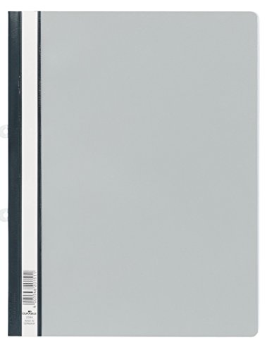 DURABLE Hunke & Jochheim Sichthefter mit Abheftschieber, Hartfolie, 0,16 mm, DIN A4, 280 x 330 mm, grau DURABLE Hunke & Jochheim Sichthefter mit Abheftschieber, Hartfolie, 0,16 mm, DIN A4, 280 x 330 mm, grau von Durable