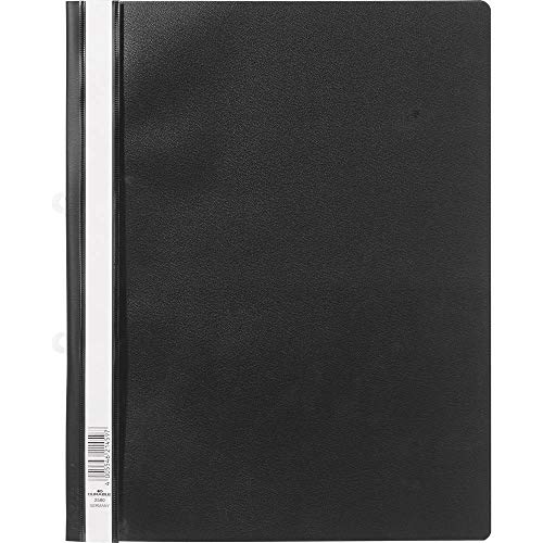 DURABLE Hunke & Jochheim Sichthefter mit Abheftschieber,Hartfolie, 0,16 mm, DIN A4, 280 x 330 mm, schwarz DURABLE Hunke & Jochheim Sichthefter mit Abheftschieber,Hartfolie, 0,16 mm, DIN A4, 280 x 330 mm, schwarz von Durable