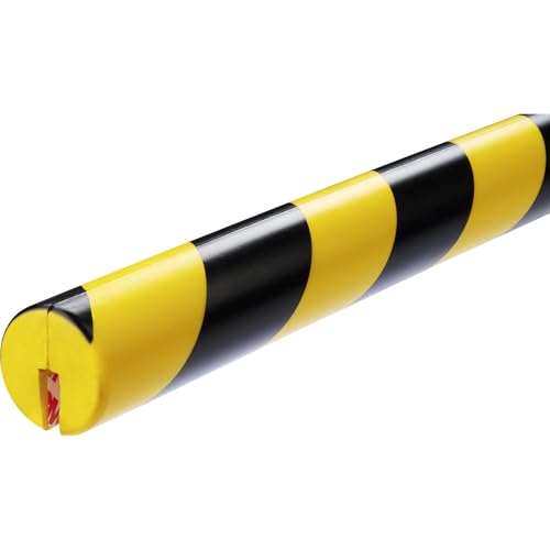 DURABLE | Kantenschutzprofil | Typ E8R | 1-m-Profil | rund | BxH 40 x 40 mm | gelb/schwarz von Durable