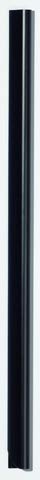DURABLE Klemmschiene, A4, Schenkellänge: 13 mm, für: 30 Blatt, schwarz (100 Stück), Sie erhalten 1 Packung á 100 Stück von Durable