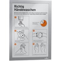 DURABLE Magnetrahmen selbstklebend DURAFRAME® silber A4, 10 St. von Durable