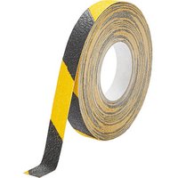 DURABLE Markierungsband DURALINE® GRIP+ gelb, schwarz 25,0 mm x 15,0 m von Durable