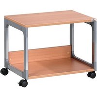 DURABLE Multi Trolley 48 Bürowagen buche 2 Ebenen 60,0 x 43,2 x 47,7 cm von Durable