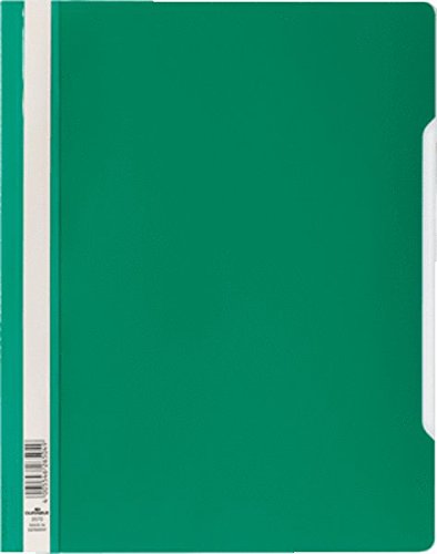 DURABLE Schnellhefter, DIN A4, aus Hartfolie, gr¸n VE = 1 von Durable