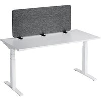 DURABLE Tischtrennwand EFFECT 313458, anthrazit 120,0 x 50,0 cm von Durable