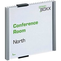 DURABLE Türschild INFO SIGN Metall silber 14,9 x 14,85 cm DURABLE Türschild INFO SIGN Metall silber 14,9 x 14,85 cm von Durable