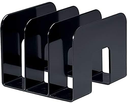 Durable Katalogsammler Trend, Stehsammler für Zeitschriften und Prospekte, 2 Stück, schwarz, 1701395060 von Durable