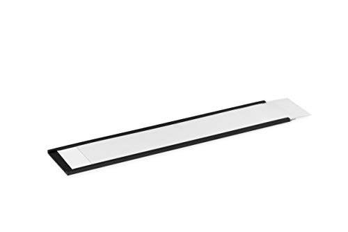 Durable Magnetische C-Profile inkl. Etiketten, 200 x 40 mm (B x H), 50 Stück, anthrazit, 171958 von Durable