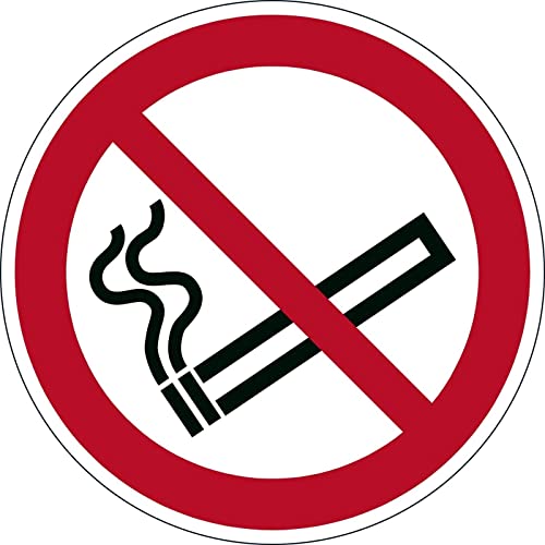 Durable Bodenaufkleber Sicherheitskennzeichen Rauchen verboten, Ø 43 cm, 172803 von Durable